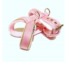 Harness WITH FLEECE Gold&Silver 2,5 cm
