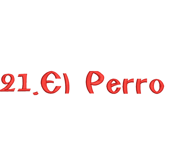 21. EL PERRO