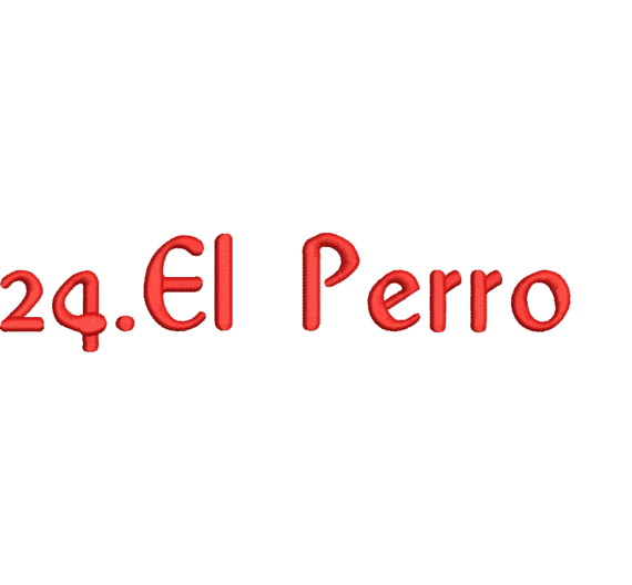 24. EL PERRO
