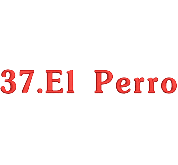 37. EL PERRO