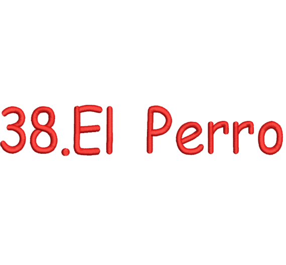 38. EL PERRO