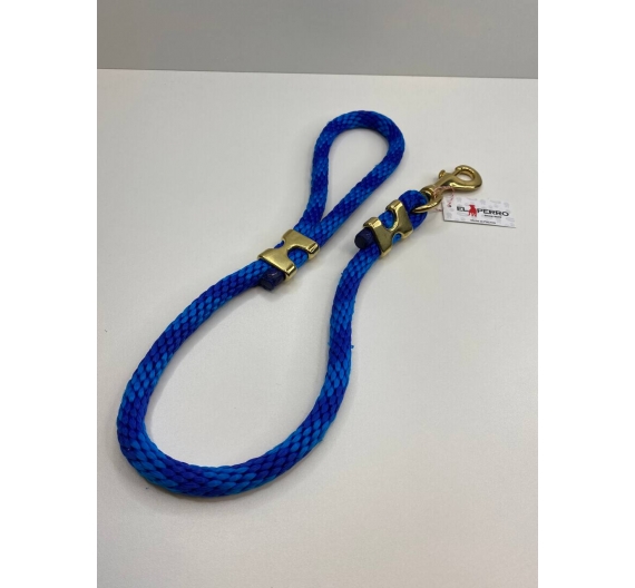 Whip/leash EXCLUSIVE BRASS SHORT ROPE 80 cm/16 mm