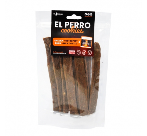 EL PERRO Cookies - KACZKA + OSTROPEST+ Vitamins POWER- UP