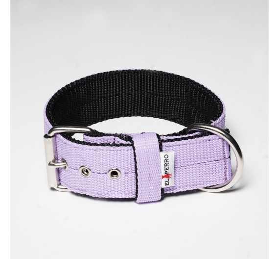 Collar JUICY STRONG 5 cm - lilac