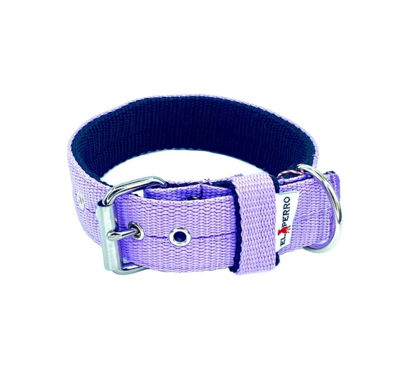 Collar JUICY TRIPLE  4 cm - lilac