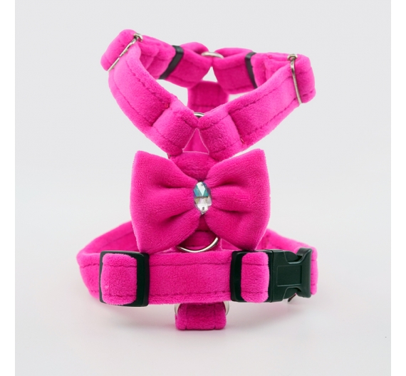 Adjustable harness GLAMOUR CLICK Soft 2,5 cm