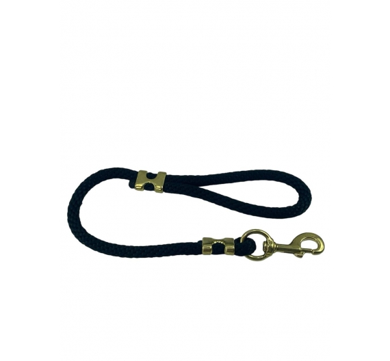 Whip/leash EXCLUSIVE  BRASS SHORT ROPE 65 cm/16 mm