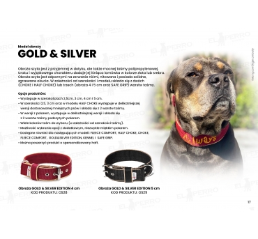 Collars with trim  Gold & Silver EDITION 